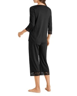 Moments Cropped Pajama Set - Hanro - Image 2