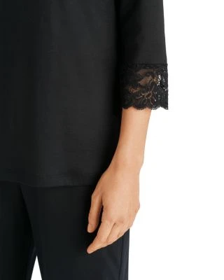 Moments Cropped Pajama Set - Hanro - Image 3