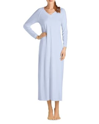 Pure Essence Long Sleeve Gown - Hanro