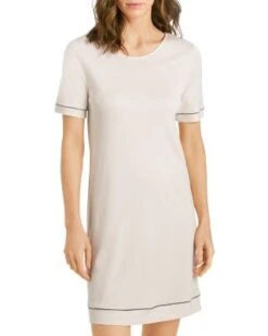 Natural Comfort Short Sleeve Nightgown - Hanro