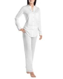 Cotton Deluxe Long Pajama Set - Hanro