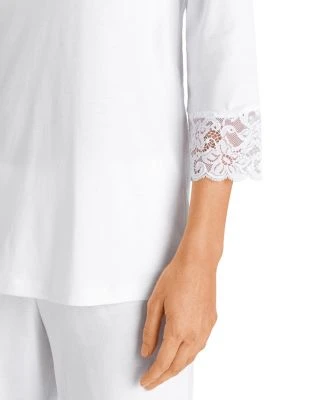 Moments Cropped Pajama Set - Hanro - Image 9