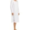 Naila Cotton Embroidered Nightgown - Hanro