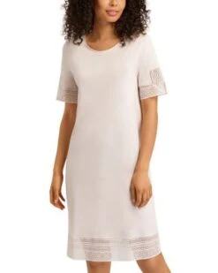 Jona Lace Trim Nightgown - Hanro