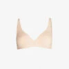 HANRO Sensation Soft Cup Stretch-cotton Bra