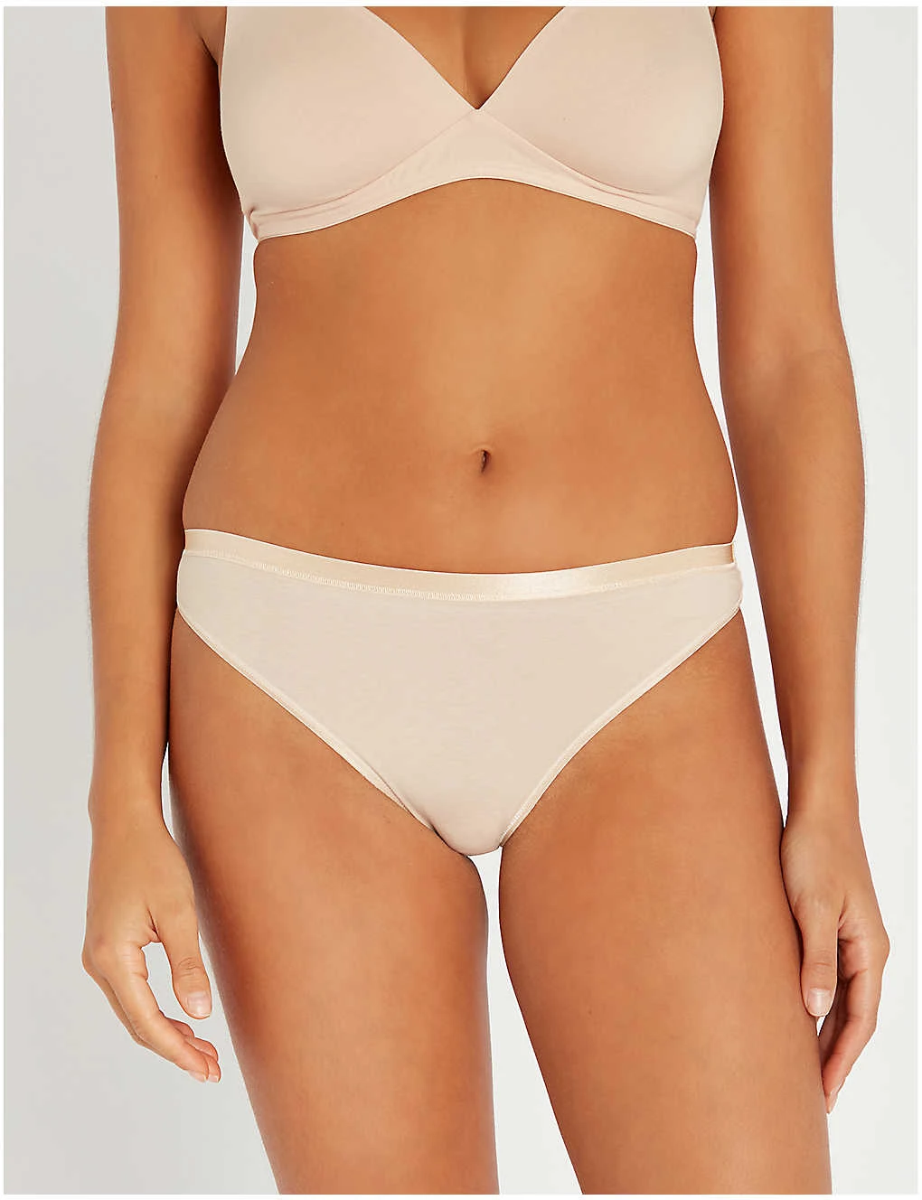 HANRO Seamless Stretch-cotton Thong - Image 2