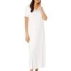 Hanro Moments Short Sleeve Long Gown