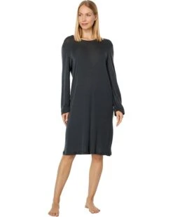 Hanro Woolen Sleep Long Sleeve Merino Blend Gown