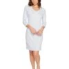 Hanro Pure Essence 3/4 Sleeve Gown