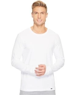 Hanro Living Long Sleeve Crew Neck Shirt
