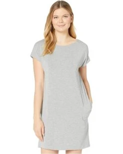 Hanro Natural Elegance Short Sleeve Gown