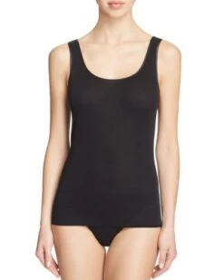 Cotton Seamless Scoop Neck Tank - Hanro