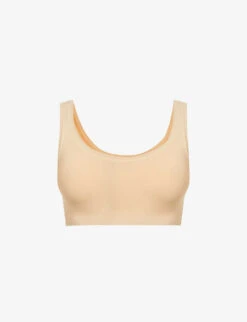 HANRO Touch Feeling Cropped Stretch-jersey Bra