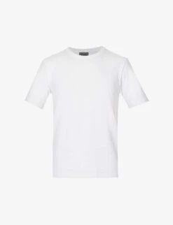 HANRO Crew-neck Regular-fit Cotton-jersey T-shirt