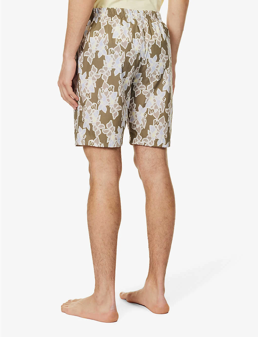 HANRO Floral-print Cotton Shorts - Image 4