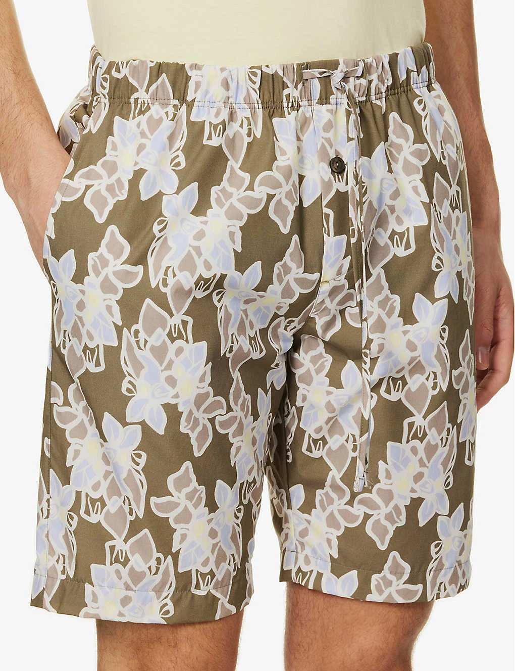 HANRO Floral-print Cotton Shorts - Image 5