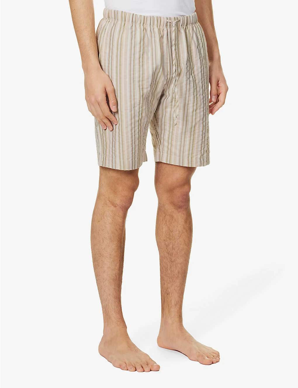 HANRO Striped Cotton Shorts - Image 3