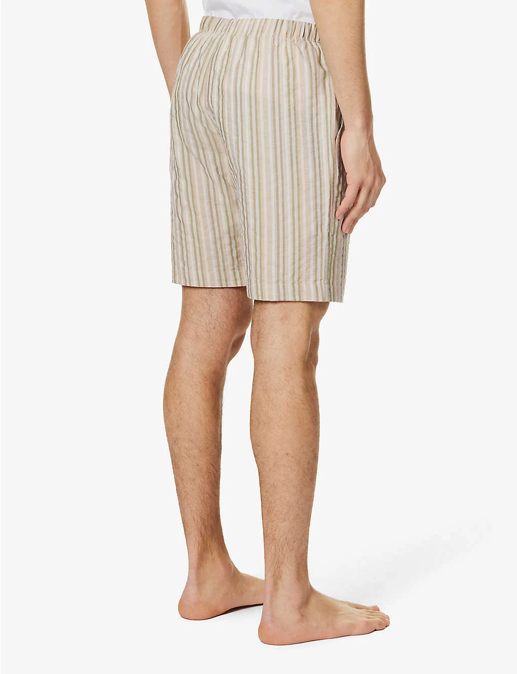 HANRO Striped Cotton Shorts - Image 4