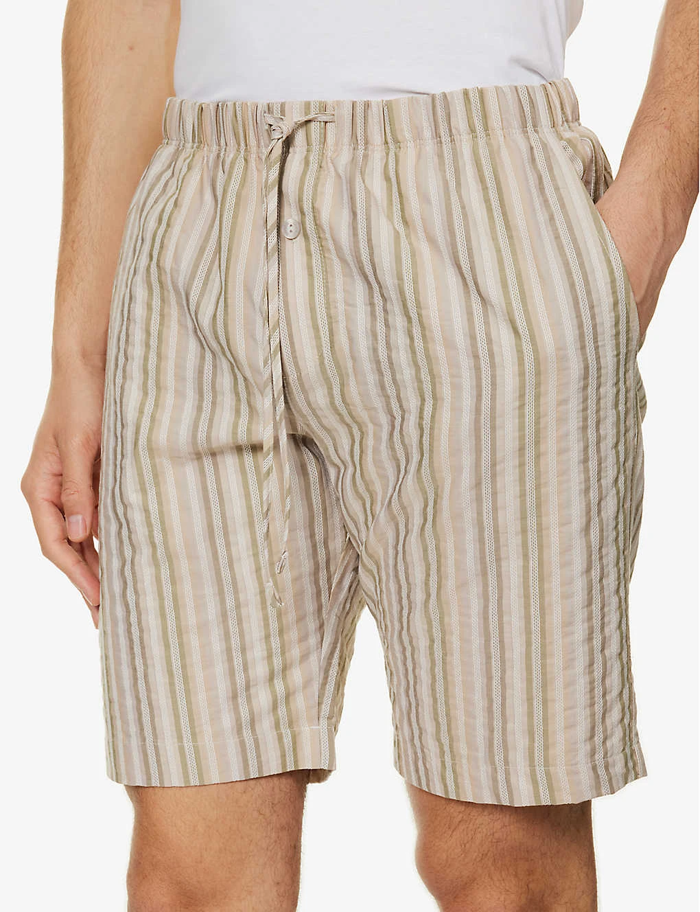 HANRO Striped Cotton Shorts - Image 5
