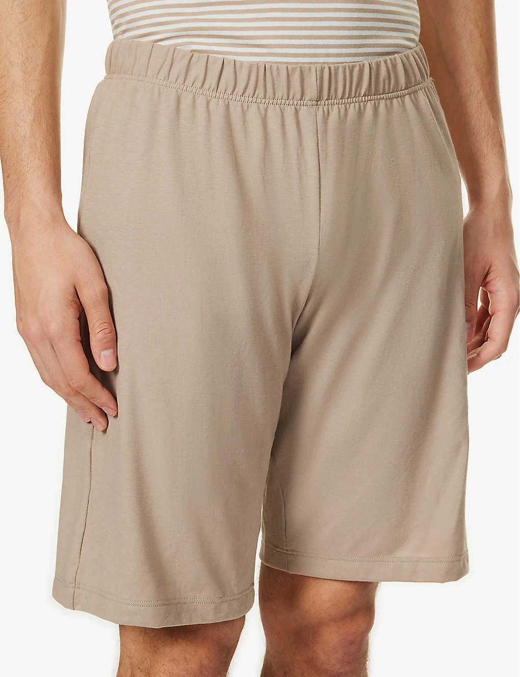 HANRO Striped Cotton-jersey Pyjama Set - Image 6