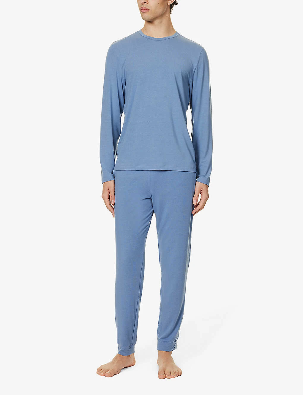 HANRO Long-sleeved Stretch-woven Pyjama Set - Image 2