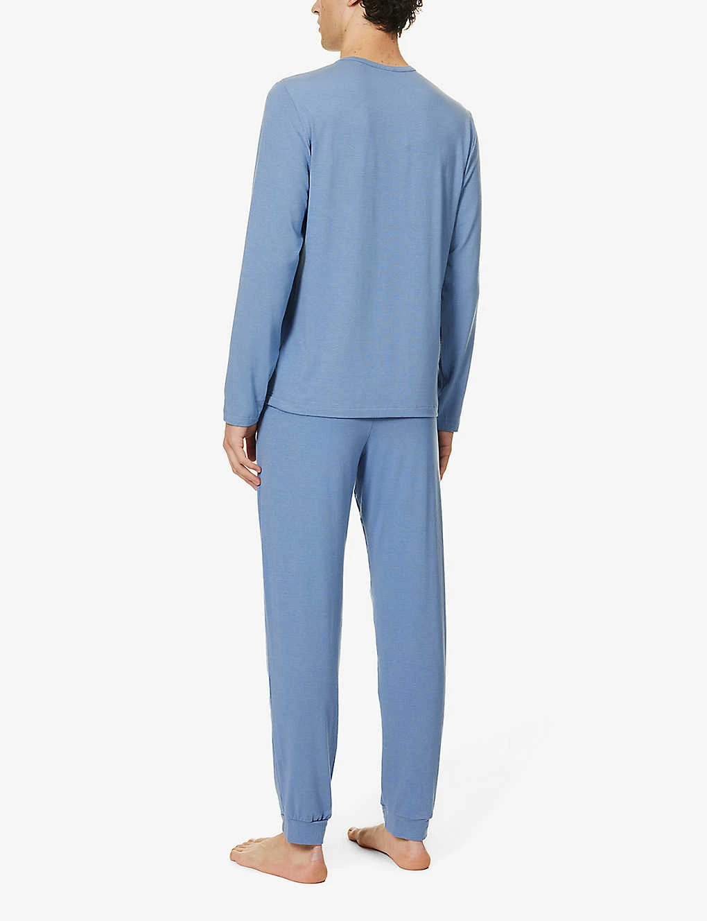 HANRO Long-sleeved Stretch-woven Pyjama Set - Image 4